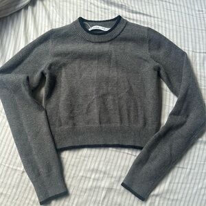 Bershka Long Sleeve Crew Neck Sweater